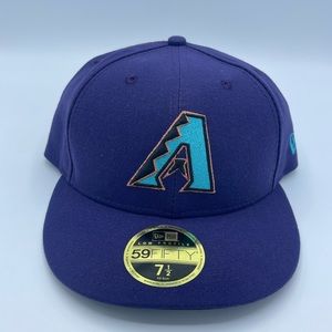 Arizona Diamondbacks New Era MLB Retro hat 7 1/2 NWT Purple Teal